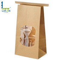 Customized Disposable Kraft Paper Fast Food Container Takeaway Packaging Box