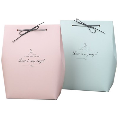 High Quality Recycled Luxury Lamination Wedding Sweets Small Sugar Packaging Gift Paper Bag For Baby Shower