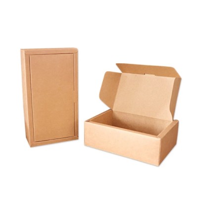 brown kraft paper soap coffee incense kraft paper box with lid