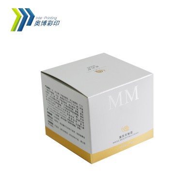 Wholesale Custom Cosmetic Face Cream Packaging Paper Box