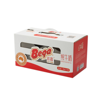 Corrugated paper milk packaging boxes in china